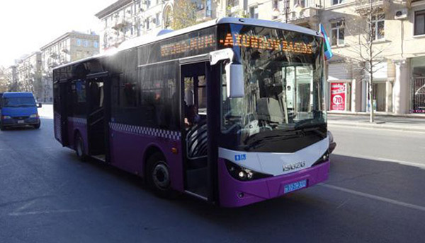 Bakıda sərnişin avtobusu qaçırıldı 