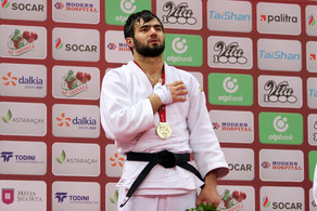Gənc cüdoçu qızıl medal qazandı