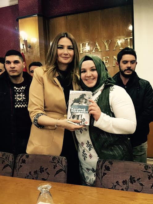 Qənirə Paşayeva Türkiyədə “Qarabağ hekayələri”nin təqdimatını keçirdi  