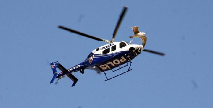  Meksikada polis helikopteri qəzaya düşdü: 4 ölü 