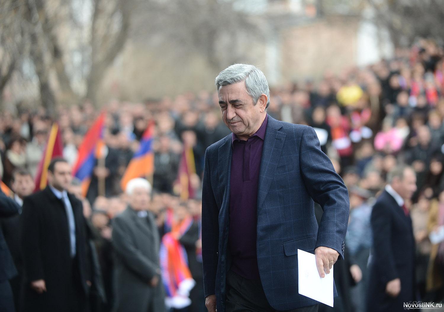 Sarkisyan Moskvaya getdi