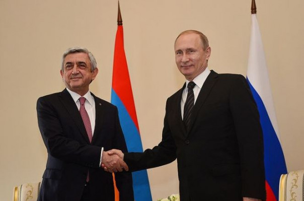 Sarkisyan Moskvada Putinlə görüşdü