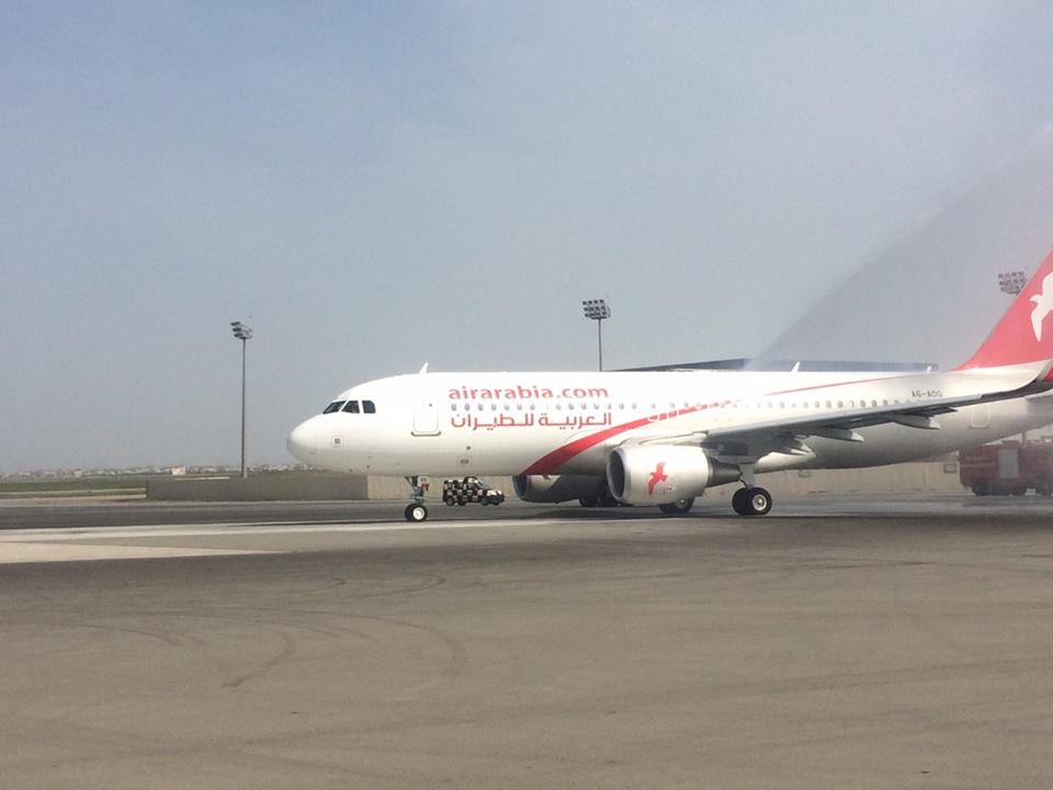 Air Arabia-nın Bakıya ilk uçuşu başladı