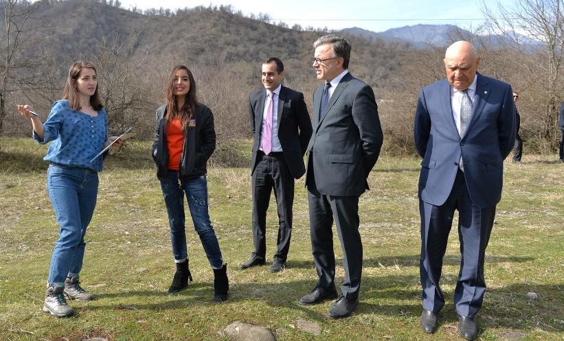 Leyla Əliyeva Şahdağ Milli Parkında olub - FOTO