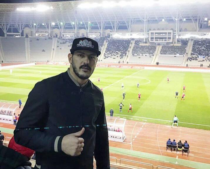 Dünya çempionu “Qarabağ”a azarkeşlik etdi