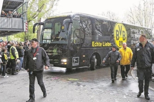 Almaniyada partlayış: "Dortmund"-"Monako" oyunu təxirə salınıb 