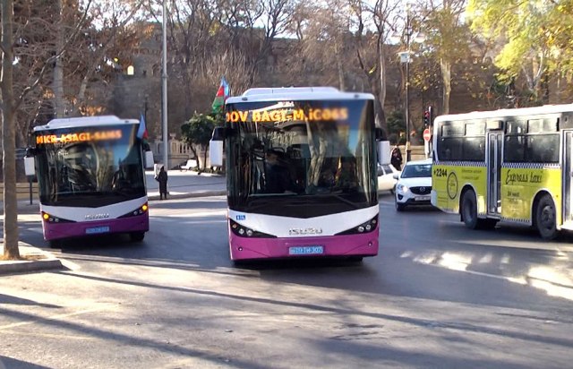 3 marşrut avtobusunun sonuncu dayanacağı dəyişdirildi