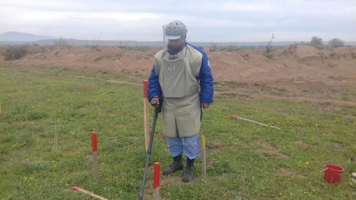 Cocuq Mərcanlıda tank əleyhinə idarə olunmayan raket aşkarlanıb