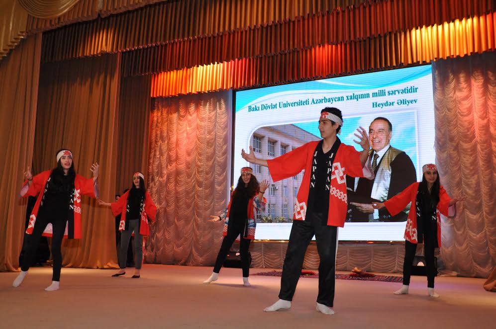 BDU-da III Bakı Yaponia Mədəniyyət festivalı ke&ccedil;irilib