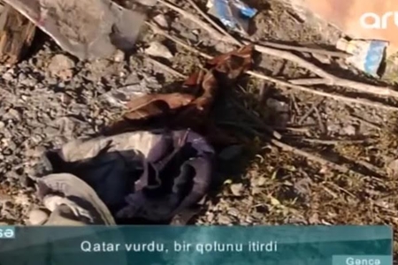 Gəncədə qatar 58 yaşlı kişinin üstündən keçdi - VİDEO   