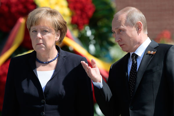 Putin-Merkel görüşünün tarixi açıqlanıb