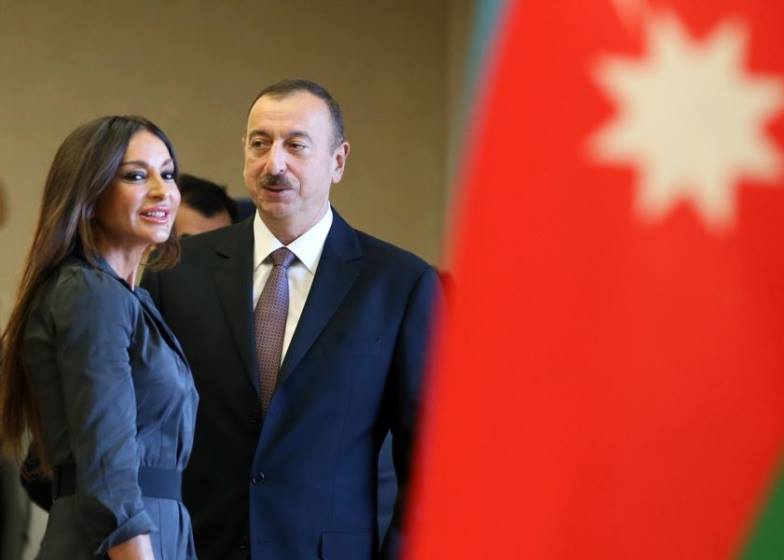 Prezident və birinci xanım Beynəlxalq Gimnastika Federasiyasının rəhbərlərini qəbul ediblər
