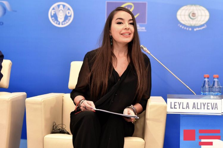 Leyla Əliyeva: "İnsan fəaliyyəti təbiətin qanunlarını pozur" 