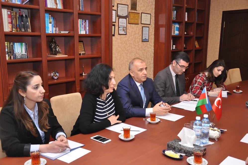 Ankara Universitetinin nümayəndələri ADU-da olub