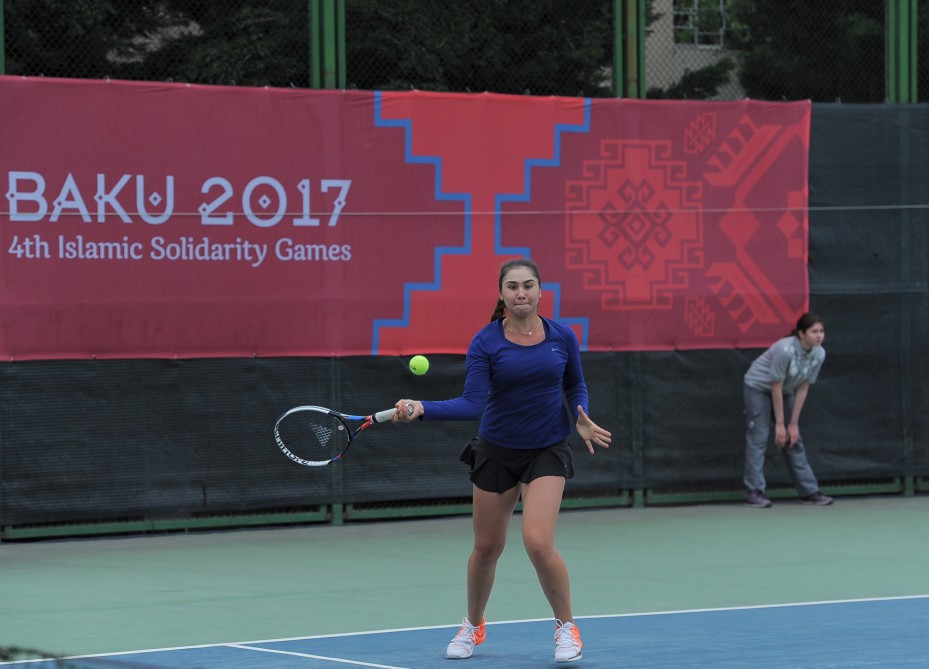 Tennis yarışlarının ilk g&uuml;n&uuml; komandamız &uuml;&ccedil;&uuml;n uğursuz olub