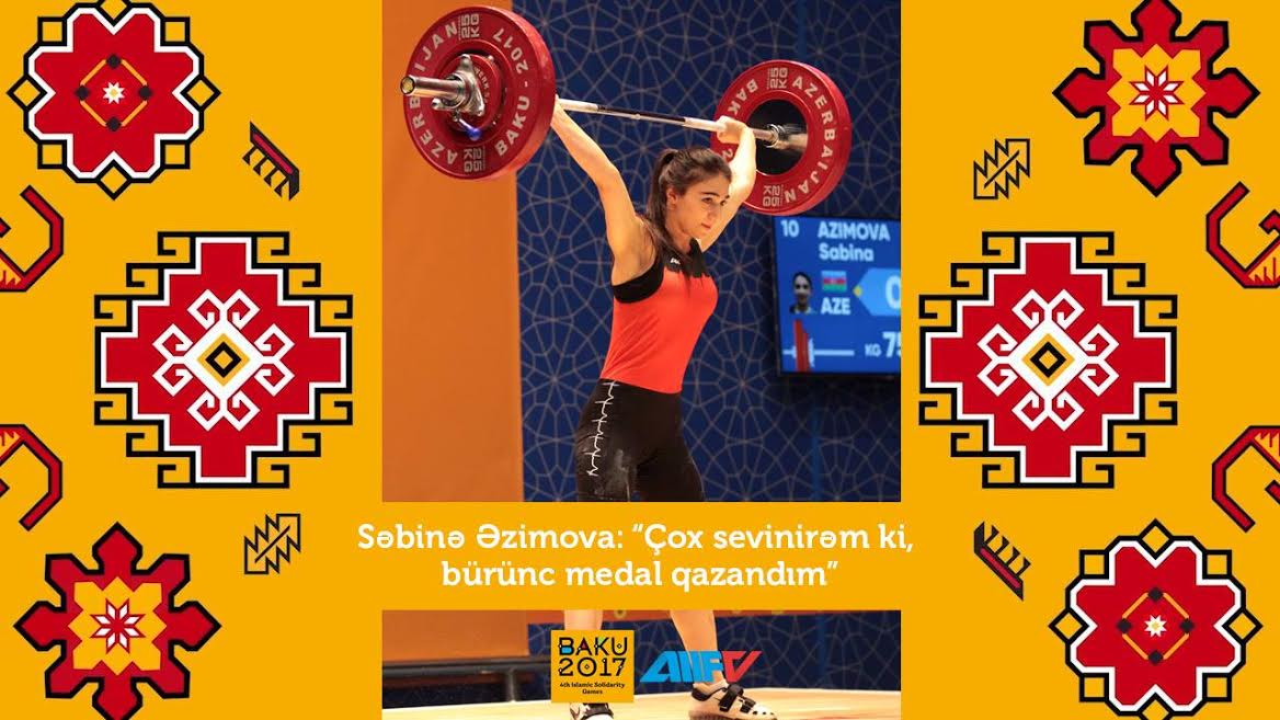 Qadın atletimiz bürünc medal qazandı - VİDEO