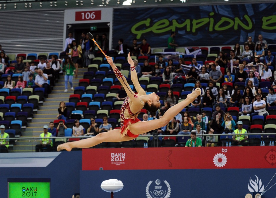 Bədii gimnastika üzrə Azərbaycan yığması İslamiadanın qalibi olub
