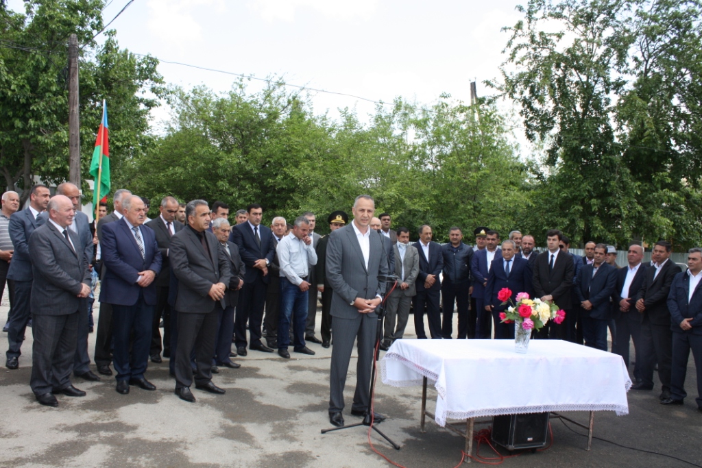 Şəhid İlqar Məmmədovun xatirəsinə abidə-bulaq kompleksi açılıb