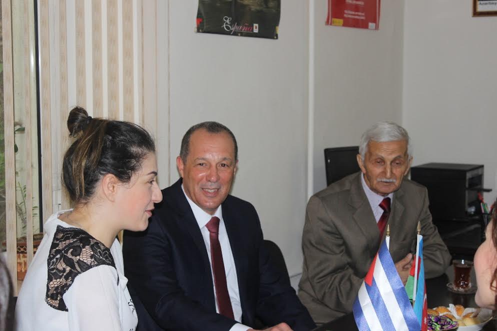 Kubanın səfiri ADU-da olub