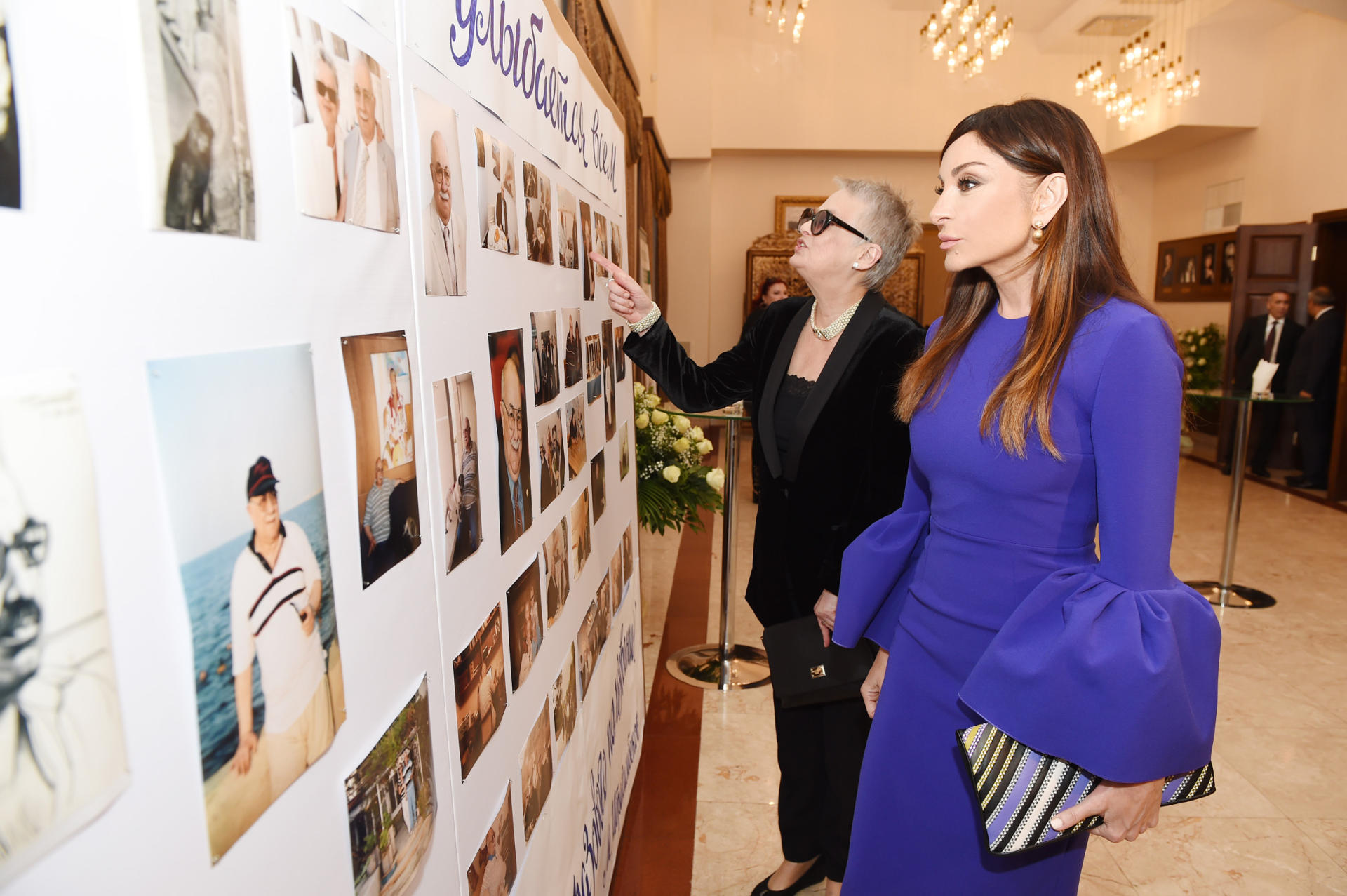 Mehriban Əliyeva Maqsud İbrahimbəyovun xatirə gecəsində iştirak edib - FOTO