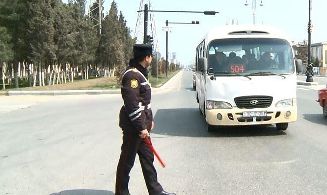 Bakı-Sumqayıt yolunda qanunsuz sərnişindaşımaya qarşı reydlər davam edir
