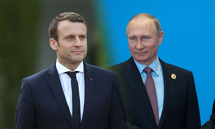 Putin Fransaya gedir