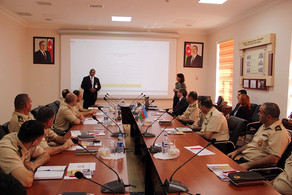 Müdafiə Nazirliyində BQXK ilə birgə təlim