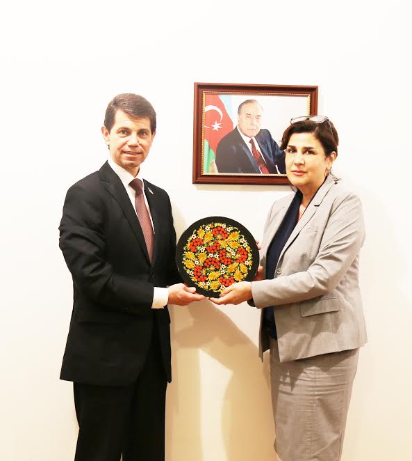 Ukraynanın səfiri Tərcümə Mərkəzində