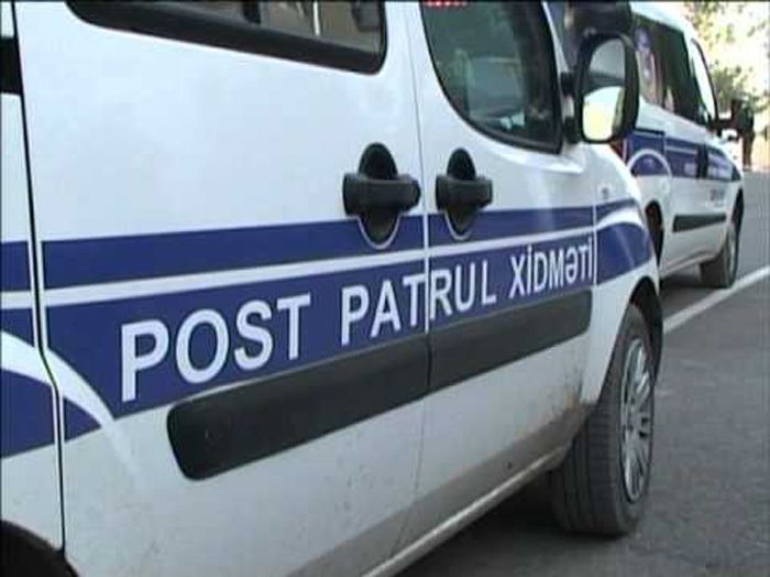 Bakıda polisin öldüyü yol qəzasında toqquşma anı - VİDEO