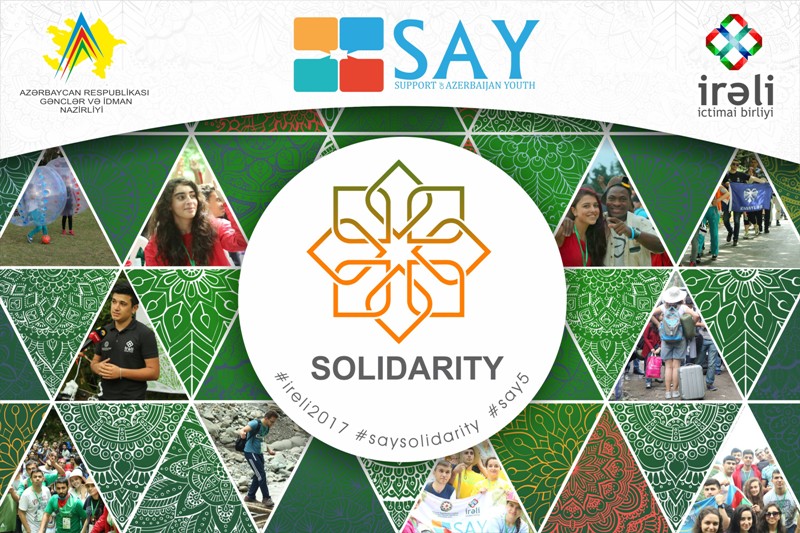 İRƏLİ “SAY: Solidarity” layihəsinə start verir.