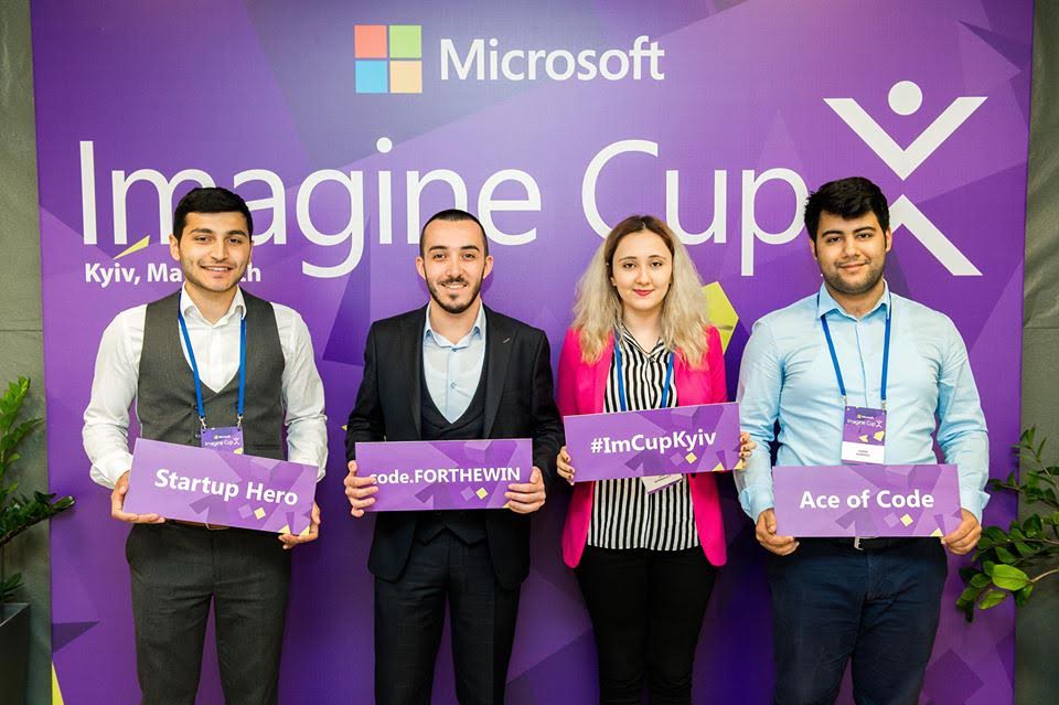 Bakı Ali Neft Məktəbinin komandasının “Microsoft ImagineCup”yarışında uğuru