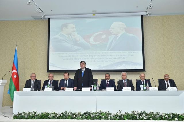 Su təsərrüfatı işçiləri peşə bayramını qeyd edib  