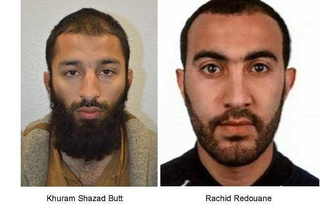 London terrorunda şübhəli bilinən iki şəxsin adı açıqlanıb