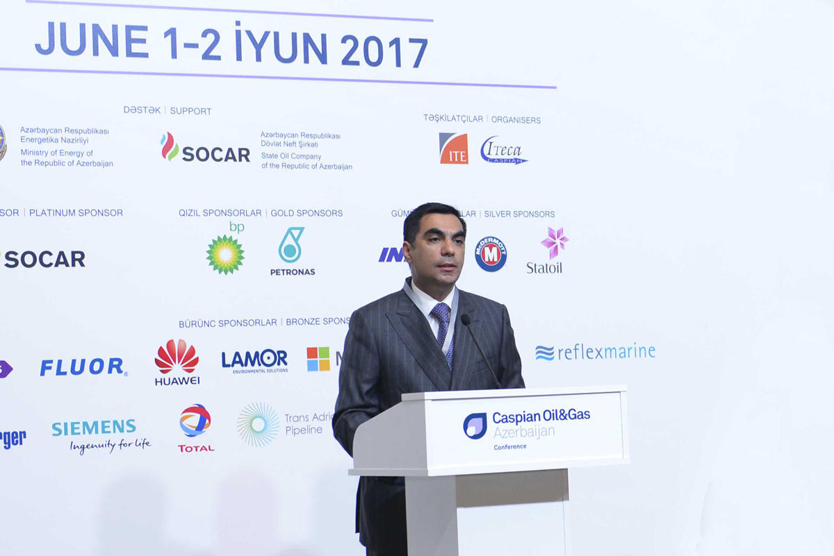 Bakı Ali Neft Məktəbi Beynəlxalq Xəzər Neft və Qaz konfransında
