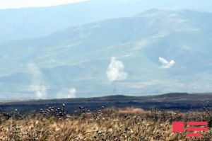 Ermənilər Ağdamın işğal altında olan ərazilərinə od vurub