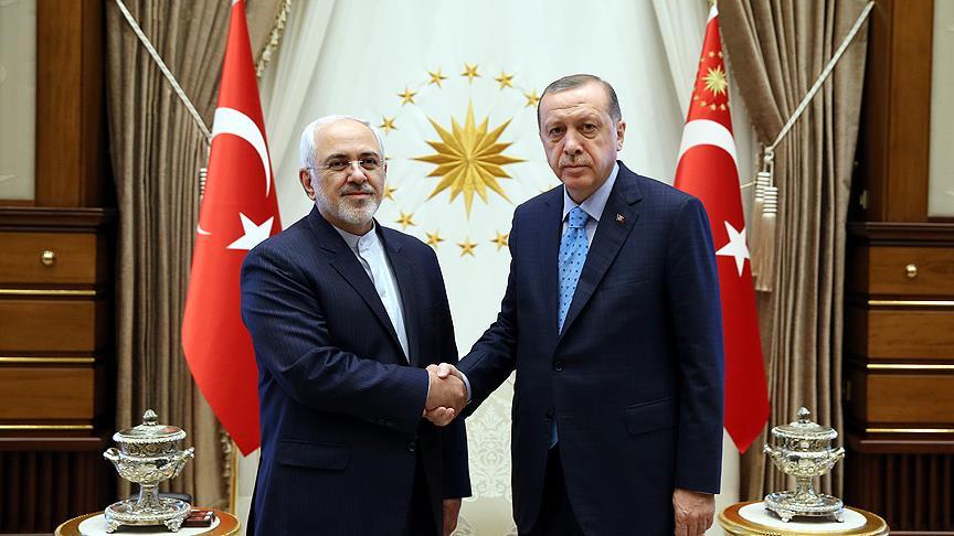 Ərdoğanla İranın XİN rəhbəri bağlı qapılar arxasında görüşdü