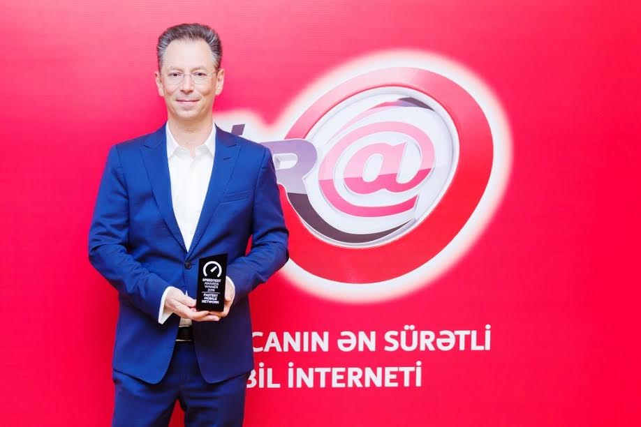 Bakcell “Ən sürətli mobil rabitə şəbəkəsi 2016” mükafatına layiq görülüb