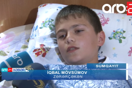 Zəhərlənən uşaqların görüntüləri yayıldı - Video 
