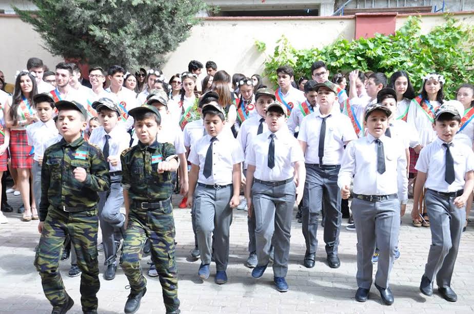 "Gənc istedadlar" liseyində "Son zəng" çalındı - FOTOLAR
