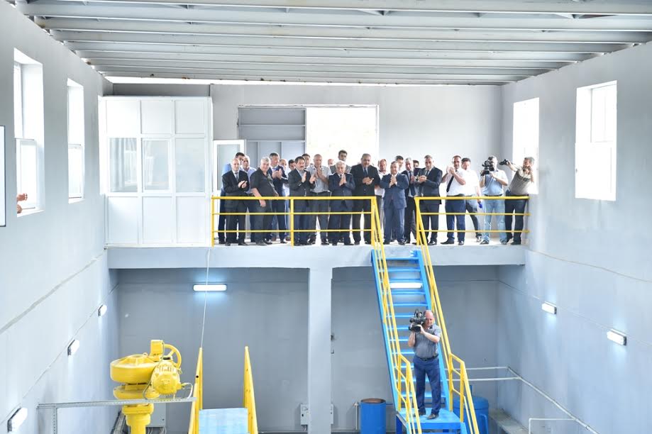 Zərdabda yeni suvarma infrastrukturu istifadəyə verilib
