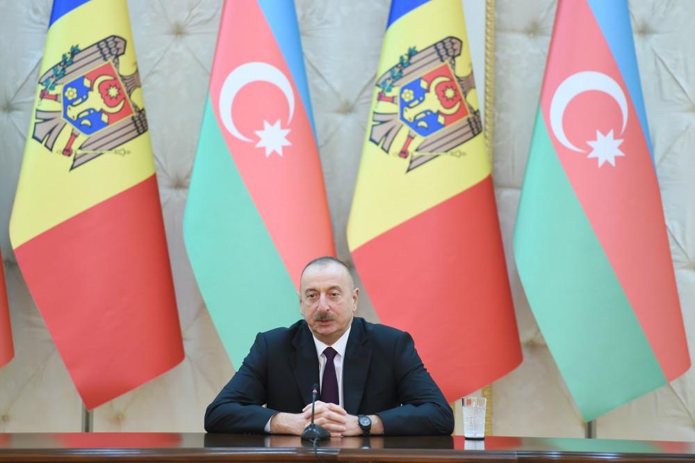 "Azərbaycanla Moldova birgə fəaliyyətin yollarını müəyyənləşdiriblər" - Prezident