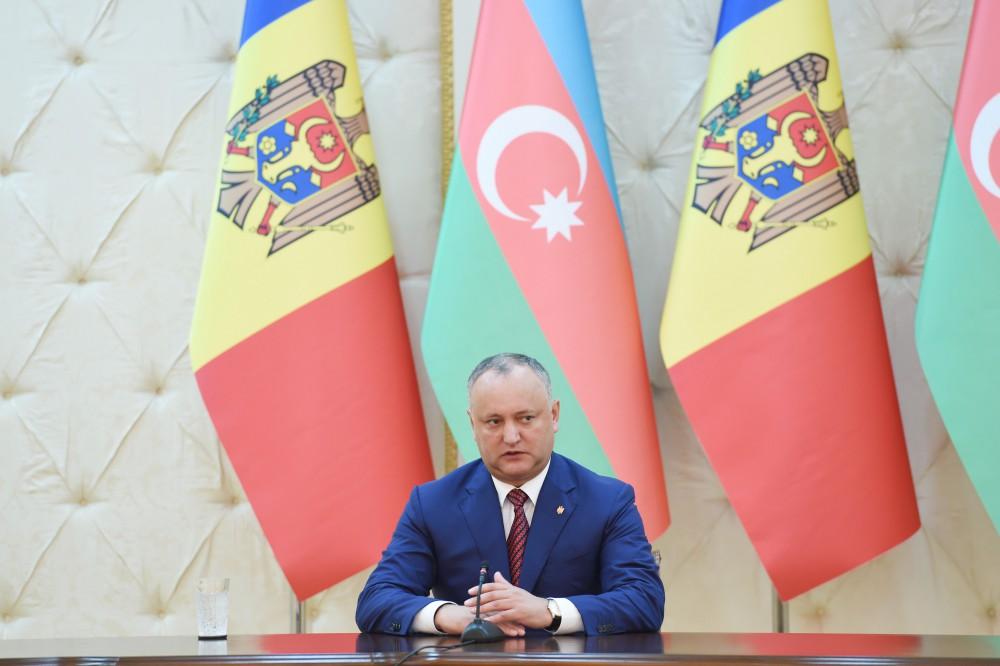 İqor Dodon Bakıdan mesaj verdi: "Konkret addımlar atılacaq"