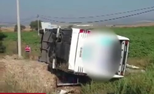 Türkiyədə sərnişin avtobusu aşdı: ölən və yaralananlar var