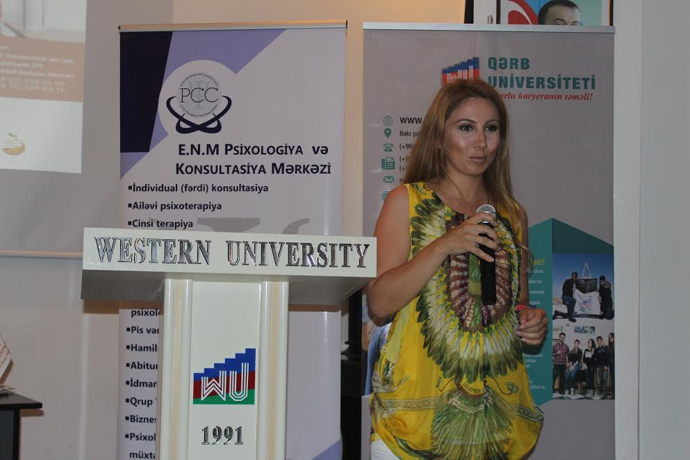 Qərb Universitetində abituriyentlər üçün psixoloji seminar keçirildi