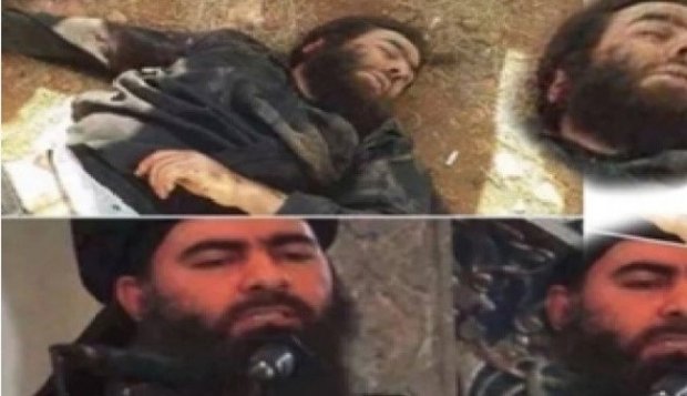 Bağdadinin cəsədinin fotoları yayıldı - FOTO