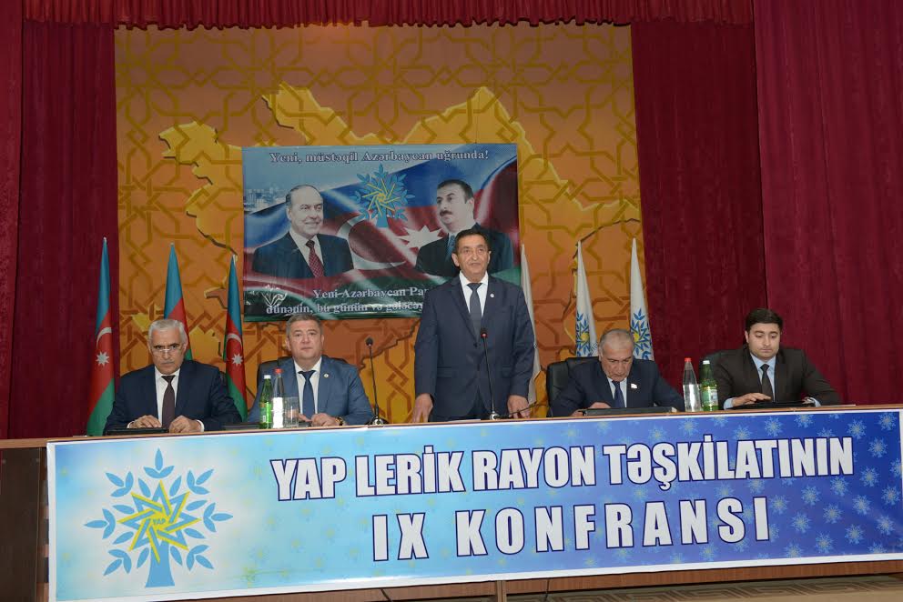 YAP Lerik rayon təşkilatının konfransı keçirildi - sədr dəyişdirildi