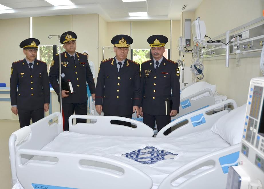 Daxili İşlər Nazirliyinin yeni tibbi mərkəzinin açılışı oldu