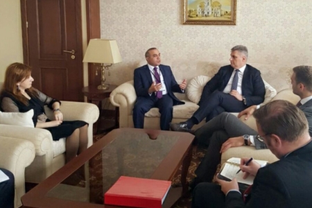 Azay Quliyev Monteneqro parlamentinin sədri ilə görüşüb 