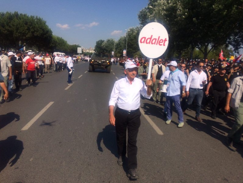 432 kilometrlik Ədalət yürüşü bu gün yekunlaşır - CHP-nin ən böyük mitinqindən - FOTOLAR