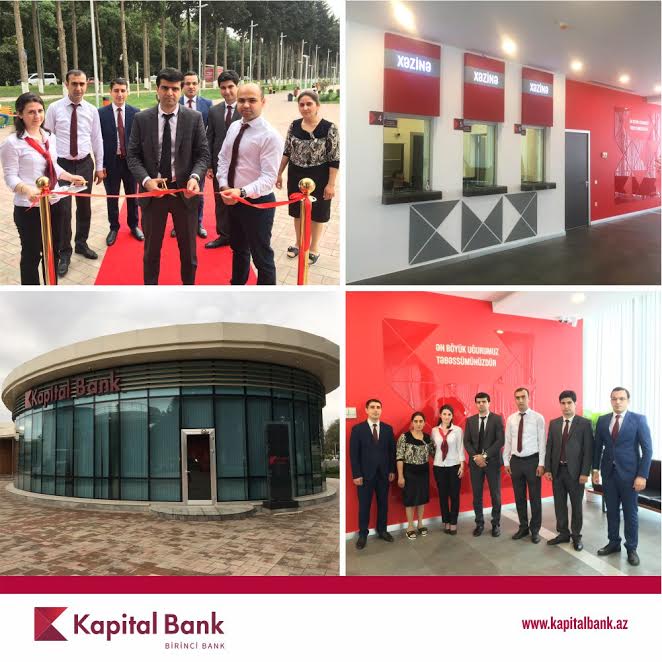 Kapital Bank-ın yeni Masallı şöbəsi istifadəyə verildi
